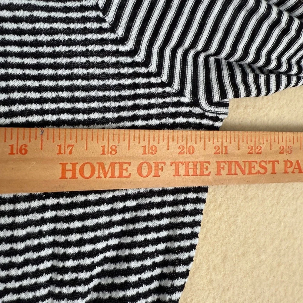 Worthington striped button